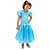 Fantasia Infantil Princesinha Azul - Vestido - GG - 1 unidade - Rizzo - Imagem 4