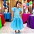Fantasia Infantil Princesinha Azul - Vestido - GG - 1 unidade - Rizzo - Imagem 5