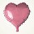 Balão De Festa Metalizado De Coração 10" 25cm - Rosa Claro - 1 unidades - Rizzo - Rizzo - Imagem 4