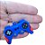 Chaveiro Emborrachado Controle De Video Game - Azul - 12cm - 1 unidade - Rizzo - Imagem 3
