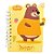 MIni Bloco Para Anotações Urso - Amarelo - 60 Folhas - 8x11,5cm - 1 unidade - Rizzo - Imagem 4