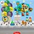 Prato de Papel Redondo - Toy Story - 18cm - 8 unidades - Disney Original - Rizzo - Imagem 2