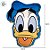 Almofada Formato Pato Donald 90 anos - Mickey Mouse - 34x26cm - 1 unidade - Disney Original - Rizzo - Imagem 3