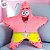 Almofada Formato Patrick Estrela - Bob Esponja - 35x35cm - 1 unidade - Zona Criativa - Rizzo - Imagem 1