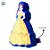 Almofada Formato Bela - 39x25cm - 1 unidade - Disney Original - Rizzo - Imagem 4