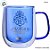 Caneca de Borossilicato - Harry Potter - Azul e Dourado - 300ml - 1 unidade - Zona Criativa - Rizzo - Imagem 4
