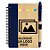 Bloco para Anotação Personalize Logo Preta Com Caneta E Autoadesivo - Azul - 70 Folhas - 11,5x15,5cm - 1 unidade - Rizzo - Imagem 1