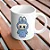 Caneca de Porcelana Labubu - Azul Bebê - 325ml - 1 unidade - Rizzo - Imagem 1
