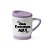 Caneca com Alça Soft, Tampa e Base Personalize com Sua Estampa - Lilás - 400ml - 1 unidade - Rizzo - Imagem 1