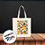 Sacola de Algodão Reciclado Personalize com Sua Estampa - Bege - 38x40cm - 1 unidade - Rizzo - Imagem 3