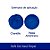 Soft Gel Corante Azul Royal - 25g - 1 unidades - Fab - Rizzo - Imagem 3