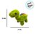 Dinossauro De Pelúcia - Verde - 37cm - 1 unidade - Rizzo - Imagem 2