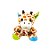 Girafa De Pelúcia - Bege e Laranja -18cm - 1 unidade - Rizzo - Imagem 4