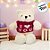 Urso De Pelúcia Com Suéter Vermelho "I love you" - Branco - 29cm - 1 unidade - Rizzo - Imagem 1