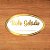 Adesivo oval "Bolo Gelado" - Ref.2127 - Hot Stamping - 3x2cm - 100 unidades - Stickr - Rizzo - Imagem 1