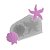 Molde de Silicone Concha com Cracas e Estrela do Mar Sednavar - Ref. 842 - 1 unidade - Flexarte - Rizzo - Imagem 1