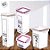 Conjunto 4 Potes de Plástico Hermético Retângular - Mickey Mouse Vermelho - 1 unidade - Disney Original - Rizzo - Imagem 1