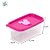 Conjunto 4 Potes de Plástico com Válvula - Minnie Mouse Rosa - 1 unidade - Disney Original - Rizzo - Imagem 4