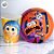 Kit Copo e Prato de Papel - Divertidamente - 16 Itens - 1 unidade - Disney - Rizzo - Imagem 1