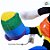 Pelúcia Mickey com Roupa LGBTQIA+ Personalizado Nome na Orelha - 42cm - 1 unidade - Disney Original - Rizzo - Imagem 4