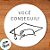 Adesivo Redondo Decorativo "Você Conseguiu!" - 4x4cm - 25 unidades - Stickr - Rizzo - Imagem 2