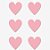 Adesivo Coração Rosa Claro - 1,5x1,5cm - 100 unidades - Stickr - Rizzo - Imagem 4