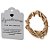 Tag Retangular "Agradecemos Por Seu Pedido" Com Sisal - 6,5x4,5cm - 15 unidades - Stickr - Rizzo - Imagem 2