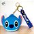Porta Níquel de Silicone - Stitch - 7cm - 1 unidade - Disney Original - Rizzo - Imagem 1