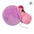 Brinquedo Squish Pelúcia - Vergonha - Divertidamente - 11cm  - 1 unidade - Disney Original - Rizzo - Imagem 4