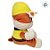 Pelúcia Rubble - Patrulha Canina - 19cm - 1 unidade - Rizzo - Imagem 6