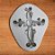 Molde De Silicone Cruz - Ref. 1423 - 1 unidades - Mazulli  - Rizzo - Imagem 1