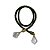 Cordão Decorativo Com Pingente Pião - Verde Militar Com Ouro - 33,5cm - 1 unidade - Rizzo - Imagem 1