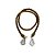 Cordão Decorativo Com Pingente Pião - Ouro Com Ouro - 33,5cm - 1 unidade - Rizzo - Imagem 1