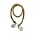 Cordão Decorativo Com Pingente Pião - Mel Com Ouro - 33,5cm - 1 unidade - Rizzo - Imagem 1
