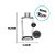 Frasco Para Perfumaria De Vidro Square - Transparente - Rosca 28/410 - 250ml - 1 unidade - Rizzo - Imagem 2