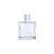 Frasco Para Perfumaria De Vidro Cubo - Transparente - Rosca 18/415 - 50ml - 1 unidade - Rizzo - Imagem 1
