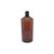 Frasco Para Perfumaria De Plástico PET Âmbar - Rosca 28/410 - 1000ml - 1 unidade - Rizzo - Imagem 1