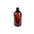 Frasco Para Perfumaria De Plástico PET Âmbar - Rosca 28/410 - 500ml - 1 unidade - Rizzo - Imagem 1