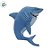 Mini Figura Colecionável - Bruce - Procurando Nemo - 5cm - 1 unidade - Disney Original - Rizzo - Imagem 2