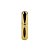 Porta Perfume de Vidro Portátil - Dourado - 5ml - 7,5cm - 1 unidade - Rizzo - Imagem 1