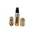 Porta Perfume de Vidro Portátil - Dourado - 5ml - 7,5cm - 1 unidade - Rizzo - Imagem 2