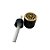 Tampa Difusor Ancara Rosca 28/410 – Preto com Detalhe Dourado - 1 unidade - Rizzo - Imagem 1