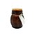 Vela Perfumada de Parafina SUP no Vidro Âmbar com Rolha e Etiqueta – 5x6x7cm - 1 unidade - Rizzo - Imagem 1
