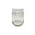Pote de Vidro com Tampa Plástica e Detalhe de Coração - 150ml - 1 unidade - Rizzo - Imagem 1