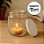 Pote de Vidro com Tampa Plástica e Detalhe de Coração - 150ml - 1 unidade - Rizzo - Imagem 4