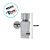 Frasco para Perfumaria de Vidro Retangular - Spray Dourado com Tampa Roxa - 50 ml - 1 unidade - Rizzo - Imagem 2