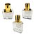 Frasco para Perfumaria de Vidro Quadrado com Tampa Dourada e Válvula Spray - 30ml - 1 unidade - Rizzo - Imagem 2