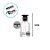Frasco para Perfumaria de Vidro Louis com Válvula Tampa Luxo Rosca - Preto  - 50ml - 1 unidade - Rizzo - Imagem 2