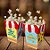 Mini Caixa De Pipoca - Festa Junina - 5,5x11,5x5,5cm - 4 unidades - Regina - Rizzo - Imagem 1