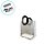 Sacola Transparente Fosca PVC com Alça Redonda de Couro Preto - 18,5x16x8cm - 10 unidades - Rizzo - Imagem 6